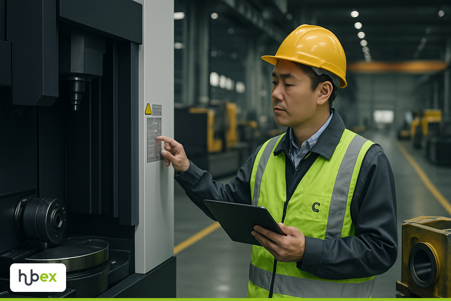 Inspeção presencial de máquinas e equipamentos industriais na China: valide antes de pagar